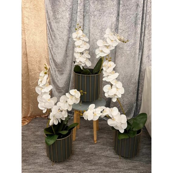 Kép 3/3 - Selyemvirág orchideaszál 