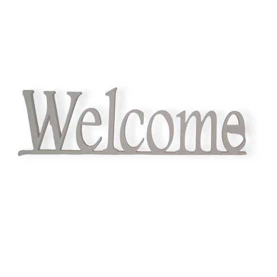 Bérelhető  &quot;Welcome&quot; tábla