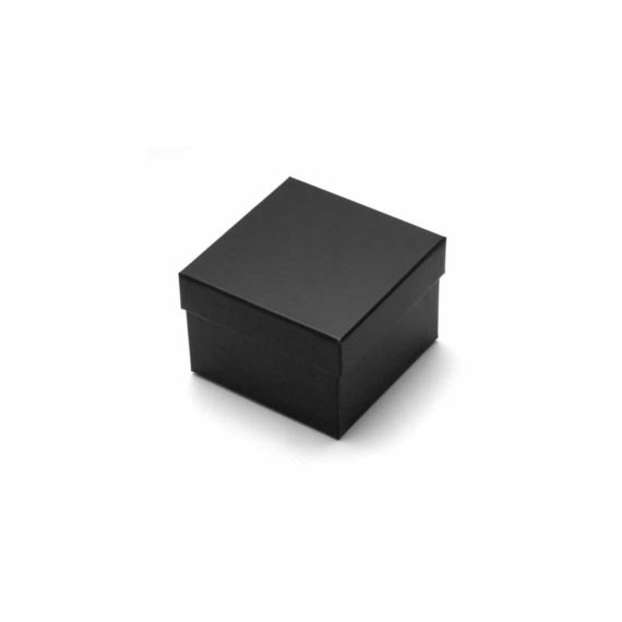 Kép 1/2 - Fekete kocka alakú doboz nagy