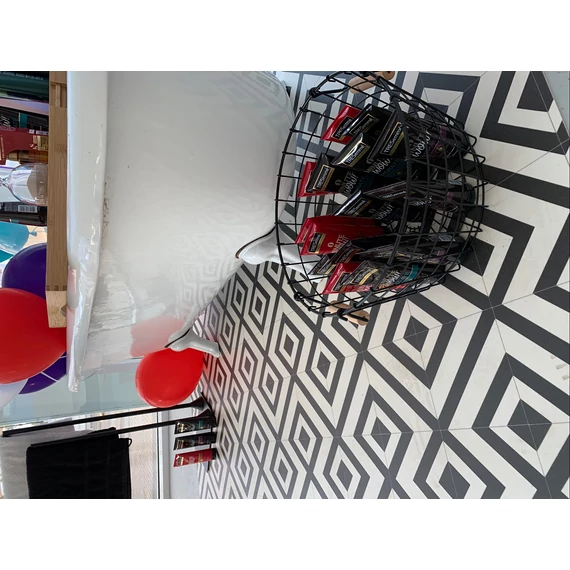 Kép 3/3 - Szőnyeg PVC geometrikus mintás