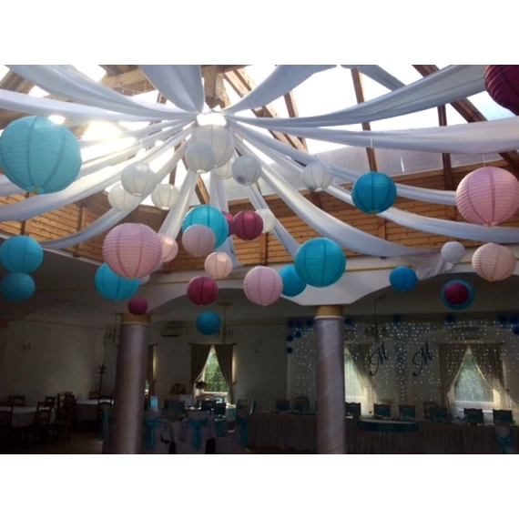 Kép 3/4 - Lampion világoskék