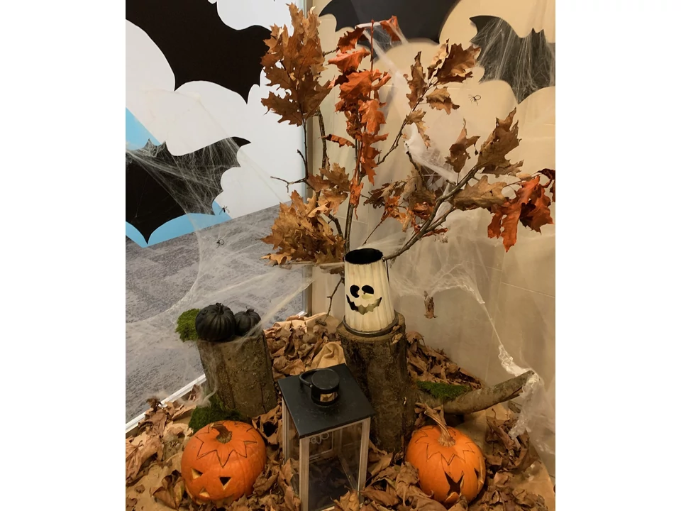 Halloween dekoráció