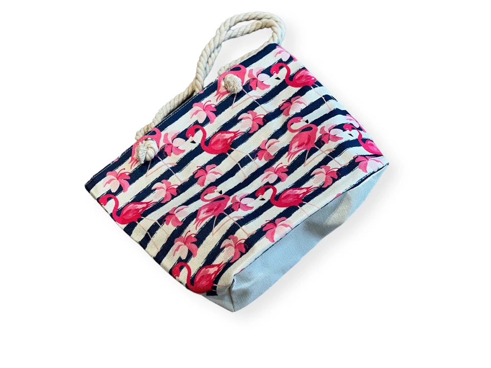 Strandtáska flamingós