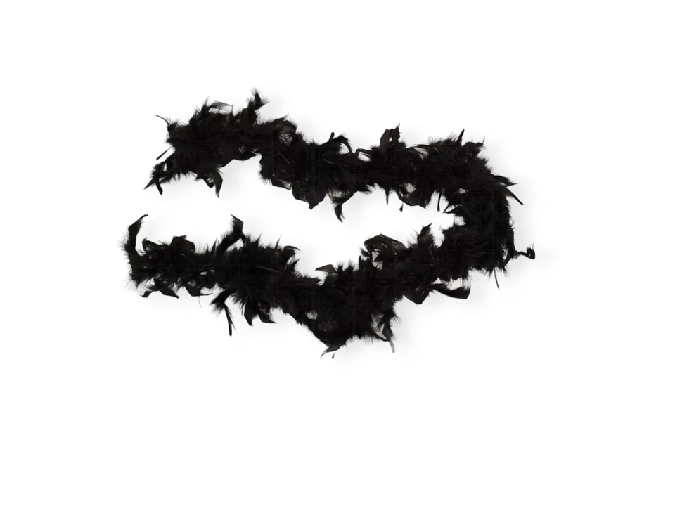 Bérelhető boa fekete színben