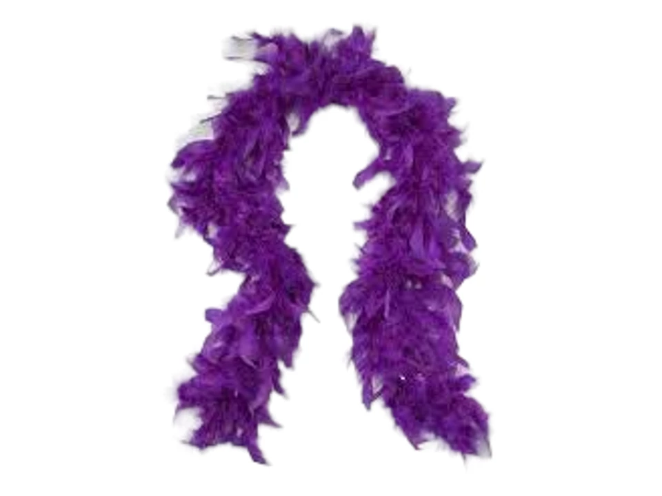 Bérelhető boa lila színben