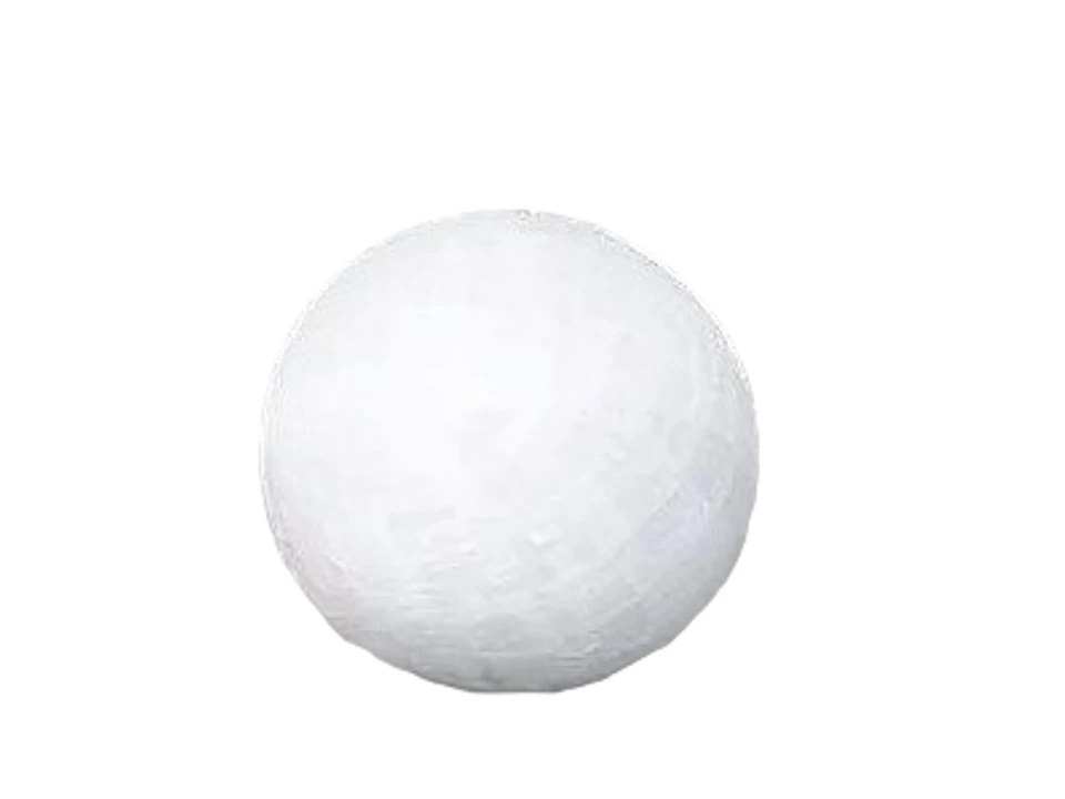 Fehér papírmasé gömb 70 cm átmérőjű