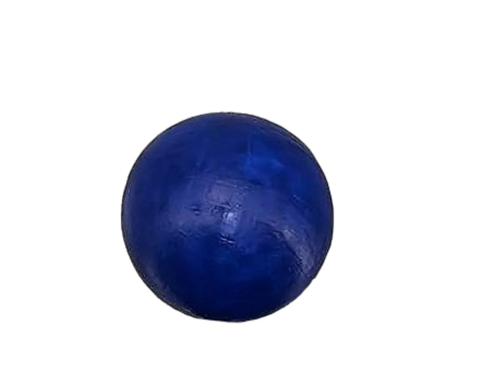 Kék papírmaségömb 70 cm átmérőjű