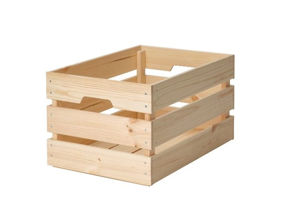 Natúr színű doboz Ikeás nagy