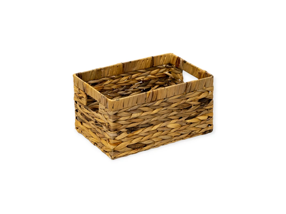 Rattan téglalap alakú kaspó nagy